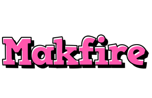 Makfire girlish logo