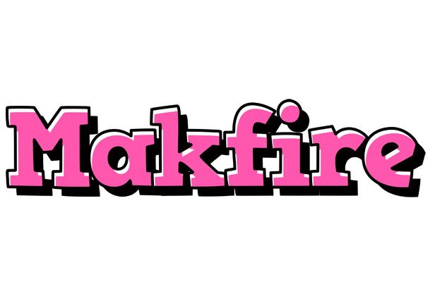 Makfire girlish logo