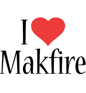 Makfire i-love logo