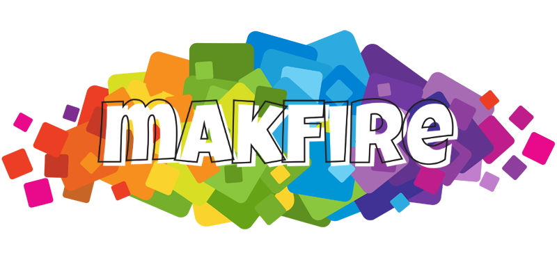 Makfire pixels logo