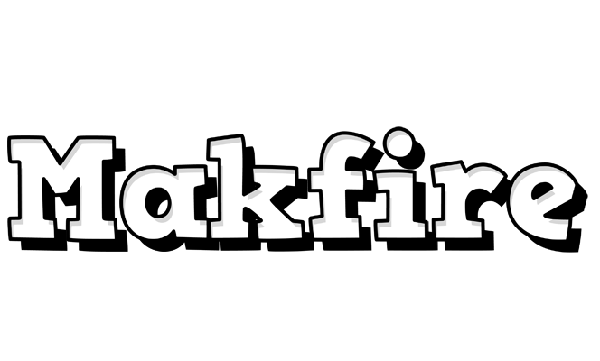 Makfire snowing logo