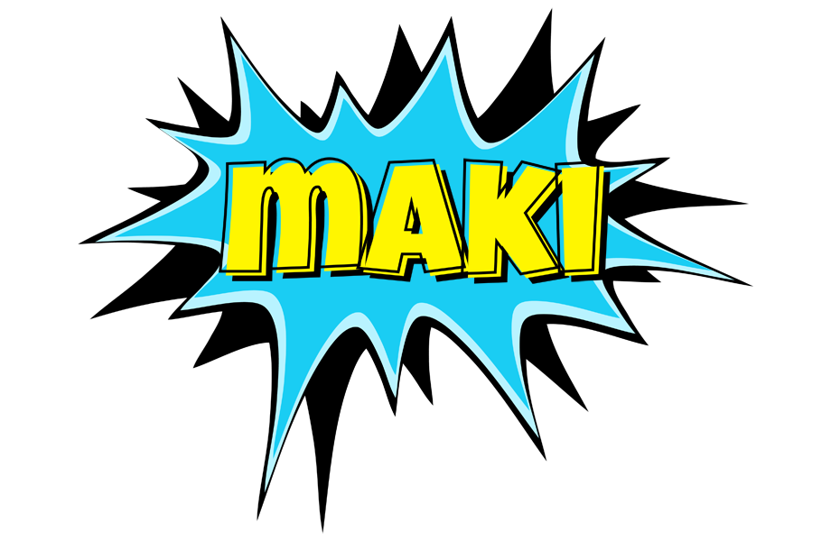 Maki amazing logo