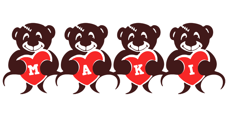 Maki bear logo