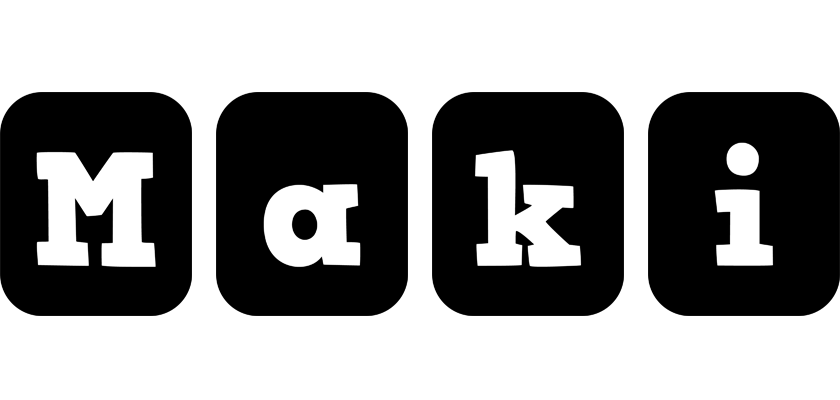 Maki box logo