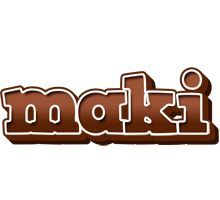 Maki brownie logo