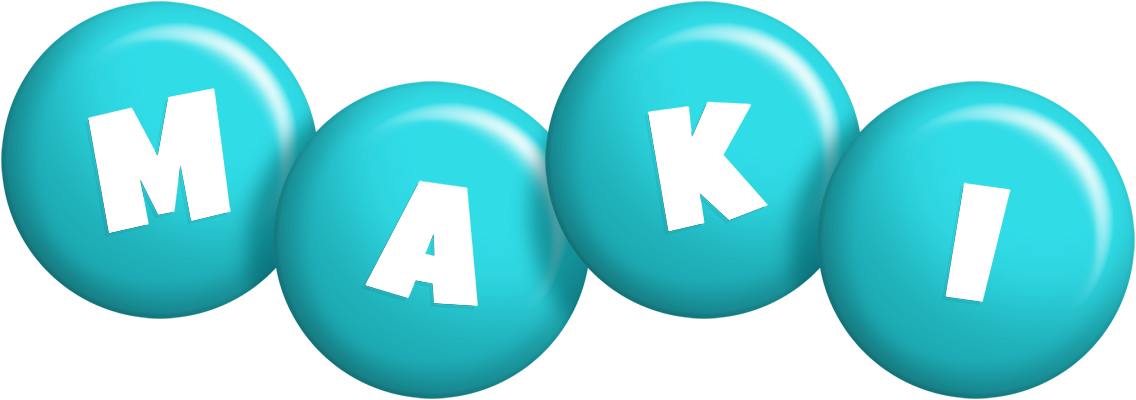 Maki candy-azur logo
