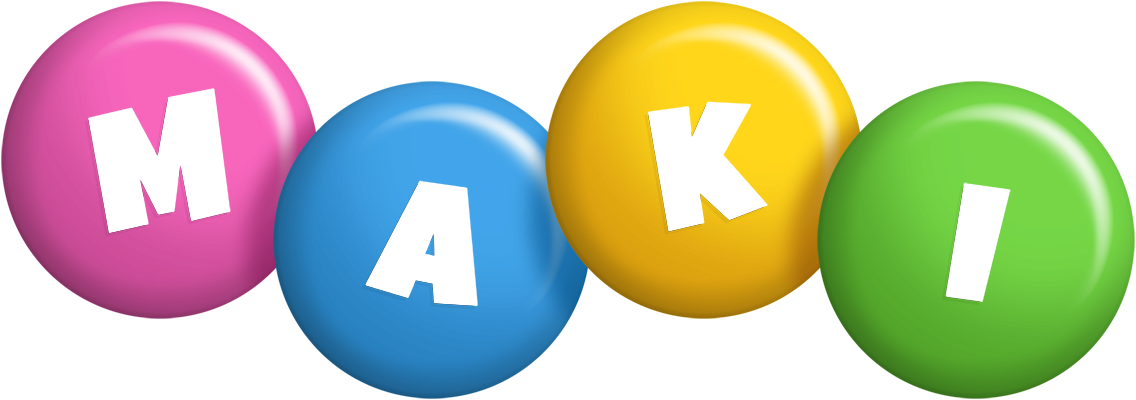 Maki candy logo