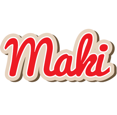 Maki chocolate logo