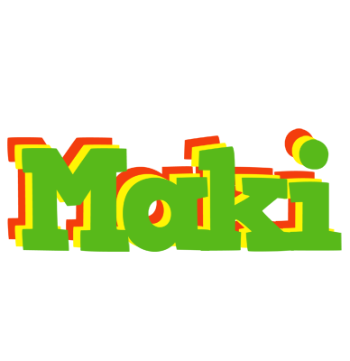 Maki crocodile logo