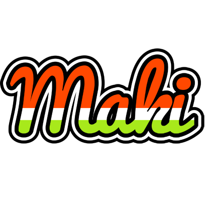 Maki exotic logo