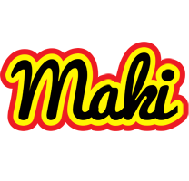 Maki flaming logo