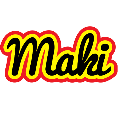 Maki flaming logo