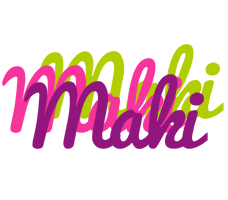 Maki flowers logo