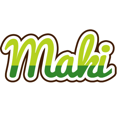 Maki golfing logo