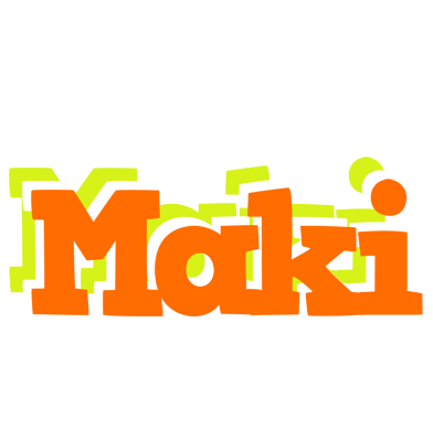 Maki healthy logo