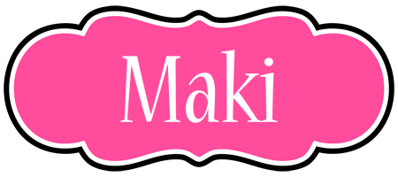 Maki invitation logo