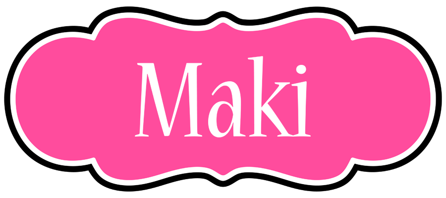 Maki invitation logo
