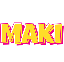 Maki kaboom logo