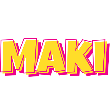 Maki kaboom logo