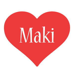 Maki love logo