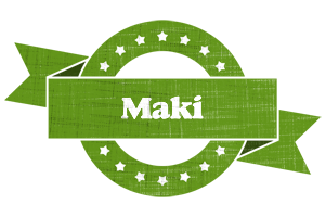 Maki natural logo