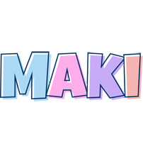 Maki pastel logo