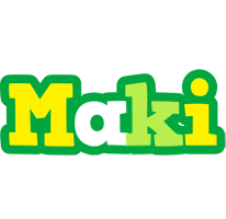 Maki soccer logo