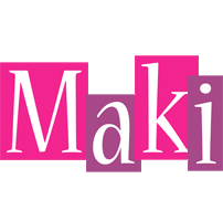 Maki whine logo