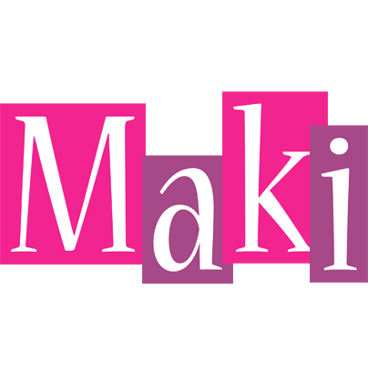 Maki whine logo