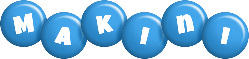 Makini candy-blue logo
