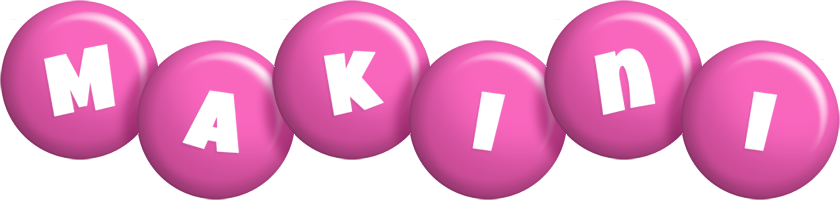 Makini candy-pink logo