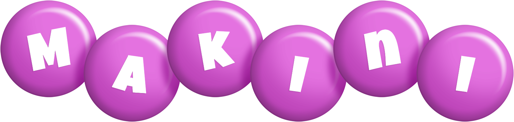 Makini candy-purple logo