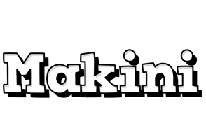 Makini snowing logo