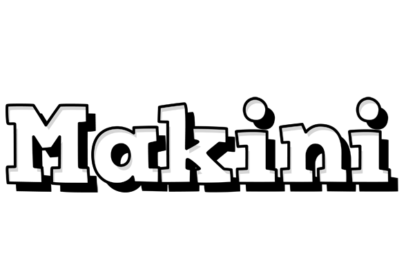 Makini snowing logo