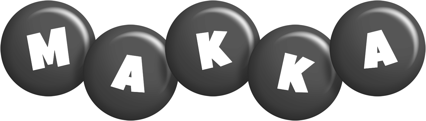 Makka candy-black logo