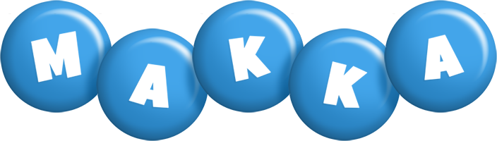 Makka candy-blue logo