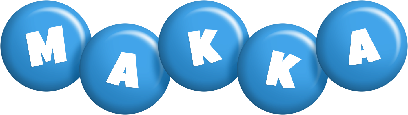 Makka candy-blue logo