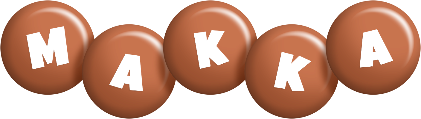 Makka candy-brown logo