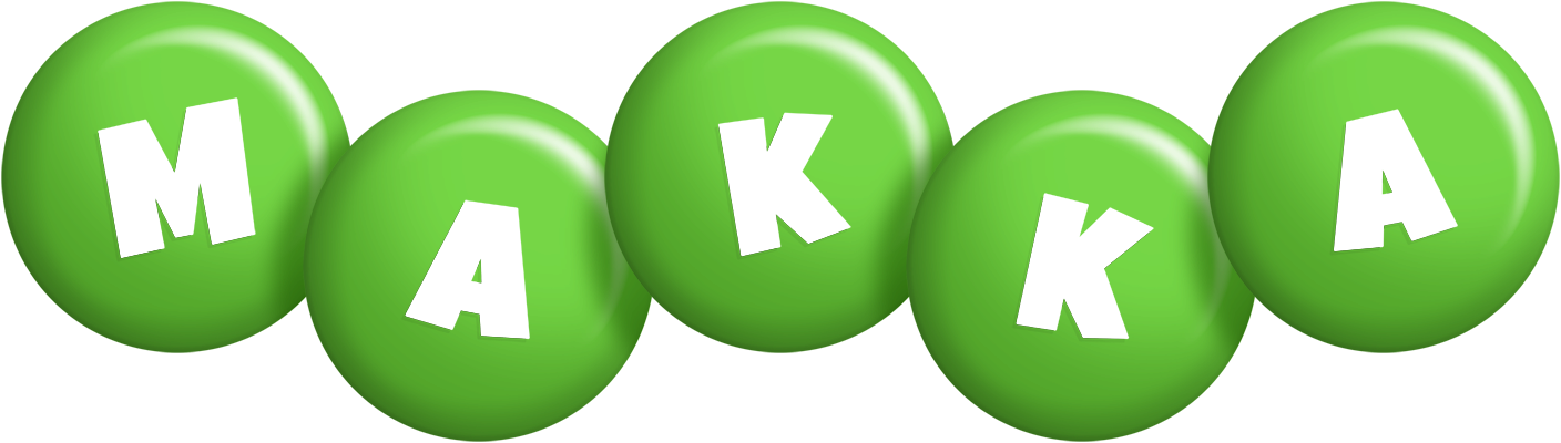 Makka candy-green logo