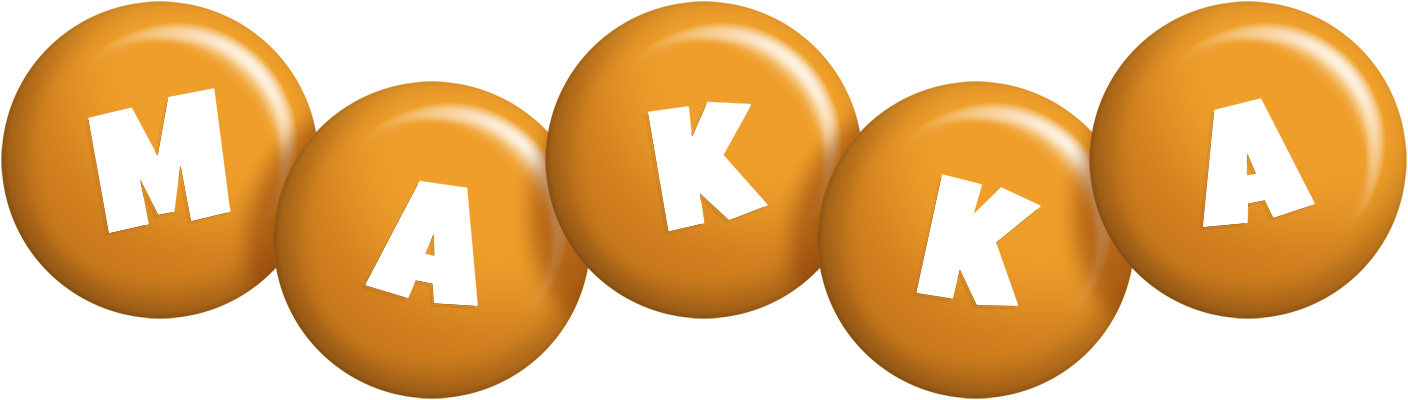 Makka candy-orange logo
