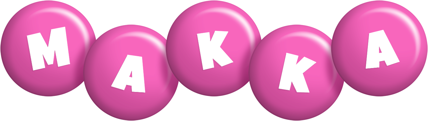 Makka candy-pink logo