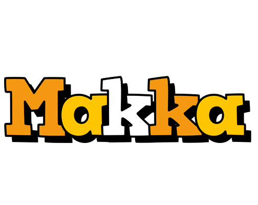 Makka cartoon logo
