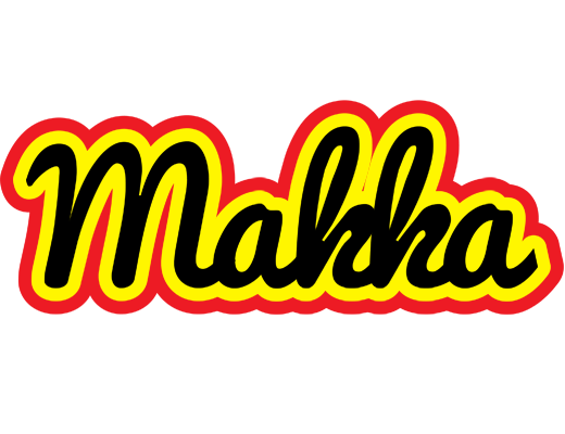 Makka flaming logo