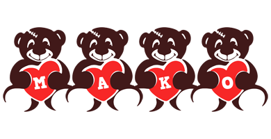 Mako bear logo