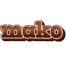 Mako brownie logo
