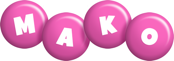 Mako candy-pink logo