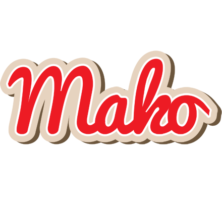 Mako chocolate logo
