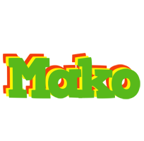 Mako crocodile logo
