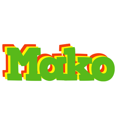 Mako crocodile logo