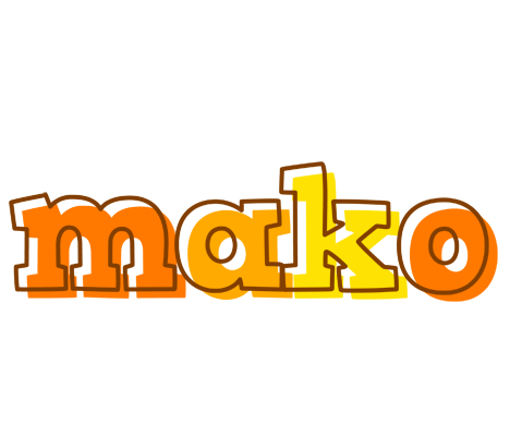 Mako desert logo